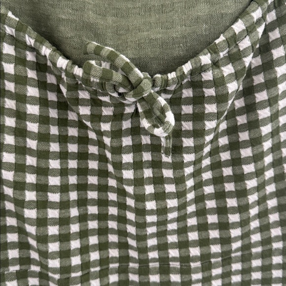 Green Gingham Madewell Mini XXS - Picture 3 of 3